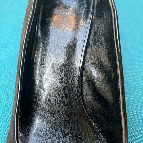 Franco Sarto Black Suede Wedge Heels 
Shoes - Picture 3 of 3